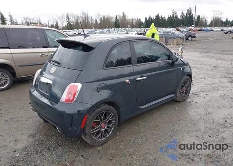 2017 Fiat 500 Abarth from USA, damaged, VIN 3C3CFFFH8HT698078